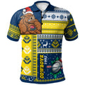 cowboys-rugby-polo-shirt-custom-christmas-snowflakes-cowboys-mascot-polo-shirt