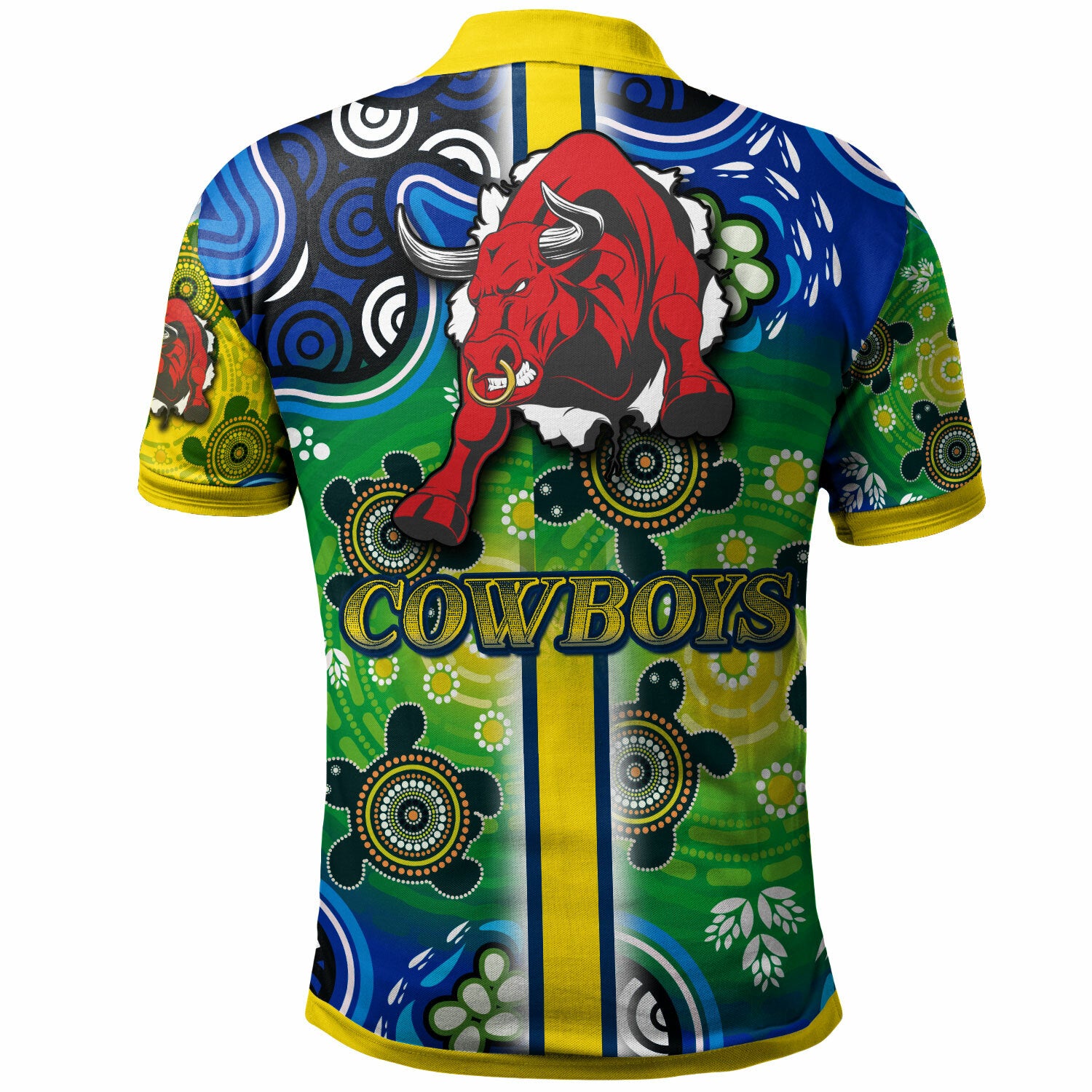 cowboys-rugby-polo-shirt-custom-cowboys-logo-aboriginal-indigenous-sport-style-polo-shirt