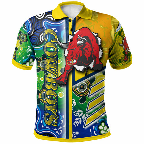 cowboys-rugby-polo-shirt-custom-cowboys-logo-aboriginal-indigenous-sport-style-polo-shirt