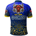 cowboys-rugby-polo-shirt-custom-rugby-ball-go-cowboys-aboriginal-patterns-polo-shirt