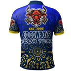 cowboys-rugby-polo-shirt-custom-rugby-ball-go-cowboys-aboriginal-patterns-polo-shirt