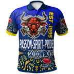 cowboys-rugby-polo-shirt-custom-rugby-ball-go-cowboys-aboriginal-patterns-polo-shirt