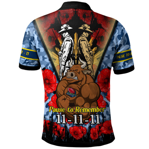 cowboys-rugby-polo-shirt-custom-remembrance-day-pause-to-remember-polo-shirt