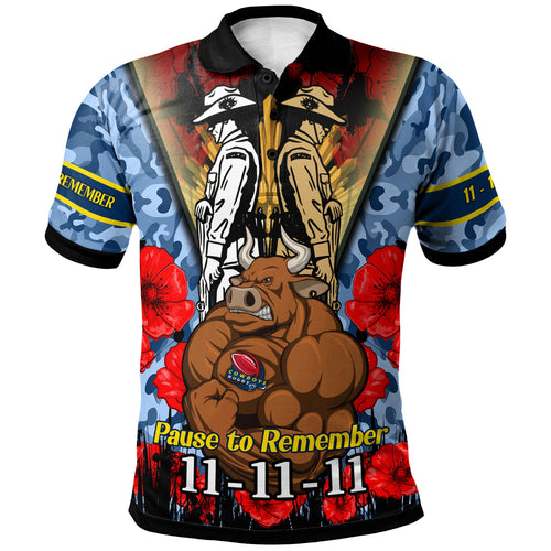 cowboys-rugby-polo-shirt-custom-remembrance-day-pause-to-remember-polo-shirt