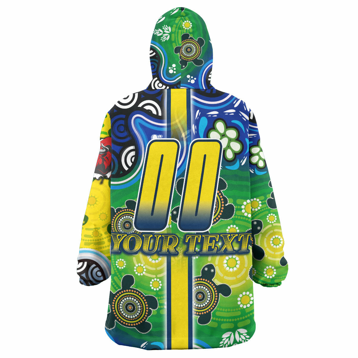 cowboys-rugby-snug-hoodie-custom-cowboys-logo-aboriginal-indigenous-sport-style-oodie-blanket