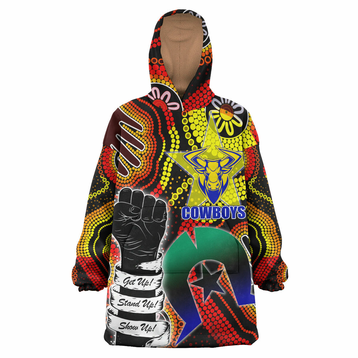 cowboys-rugby-snug-hoodie-custom-naidoc-week-cowboys-esport-mascot-oodie-blanket