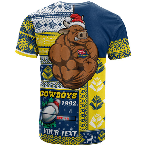 cowboys-rugby-t-shirt-custom-christmas-snowflakes-cowboys-mascot-t-shirt