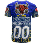 cowboys-rugby-t-shirt-custom-rugby-ball-go-cowboys-aboriginal-patterns-t-shirt