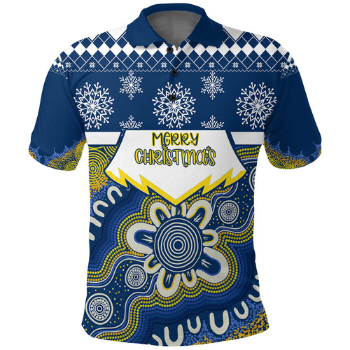 aboriginal-art-cowboys-merry-christmas-polo-shirt-lt7