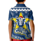 aboriginal-art-cowboys-merry-christmas-kid-polo-shirt