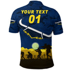 custom-personalised-north-queensland-cowboys-anzac-2022-polo-shirt-simple-style-blue