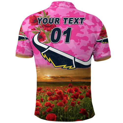 custom-personalised-cowboys-anzac-polo-shirt-poppy-flowers-vibes-pink
