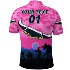 custom-personalised-cowboys-anzac-polo-shirt-simple-style-pink