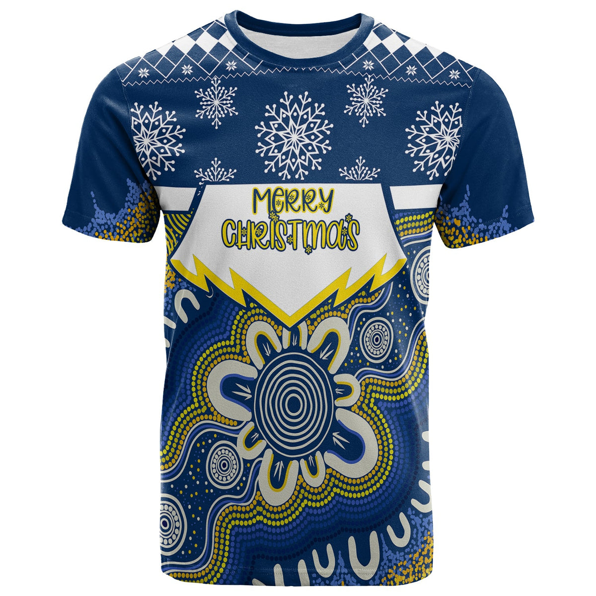 aboriginal-art-cowboys-merry-christmas-t-shirt