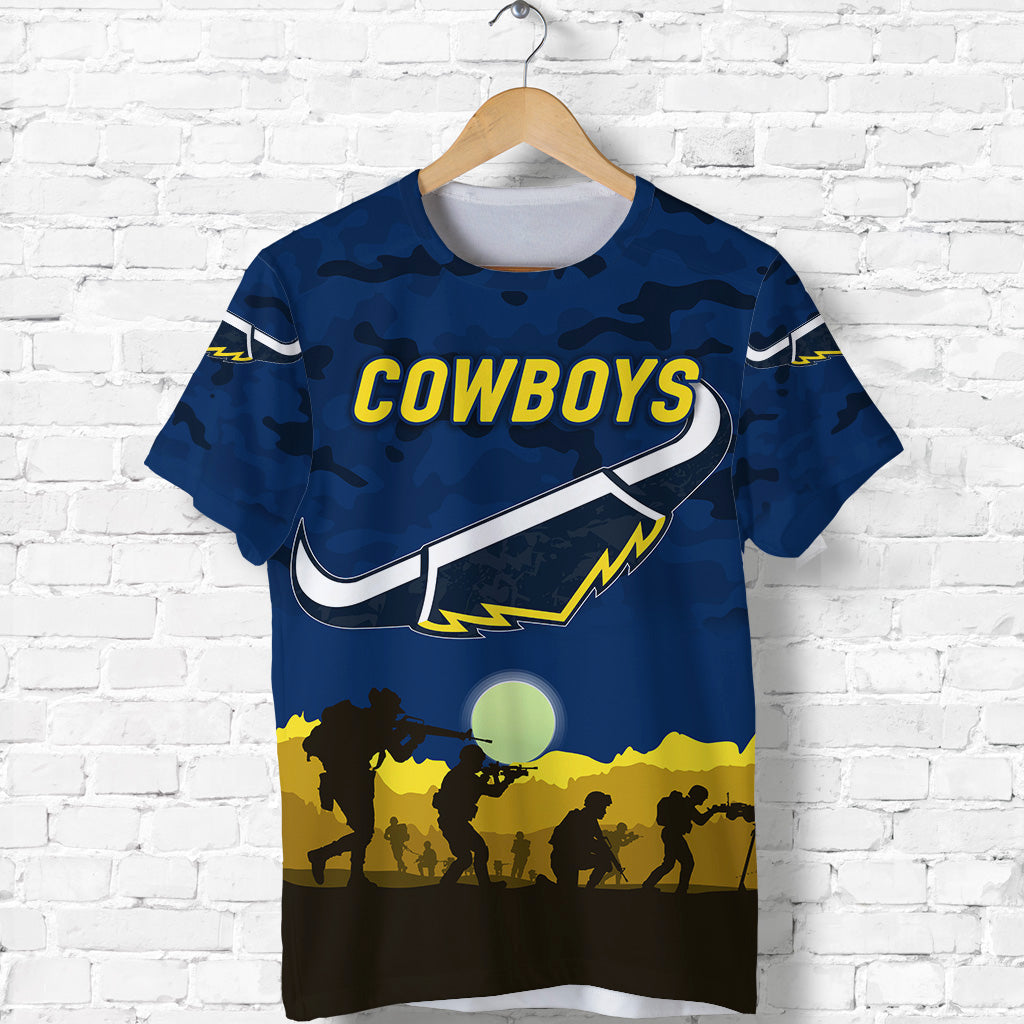 custom-personalised-north-queensland-cowboys-anzac-2022-t-shirt-simple-style-blue