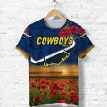 custom-personalised-north-queensland-cowboys-anzac-2022-t-shirt-poppy-flowers-vibes-blue