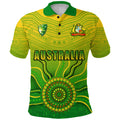 (Custom Personalised) Cricket Australia Indigenous Aboriginal Polo Shirt Boomerang Dot Painting Style LT9