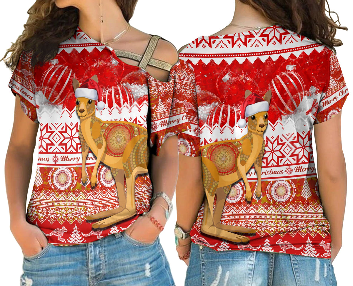 australia-cross-shoulder-shirt-kangaroo-aboriginal-painting-merry-christmas