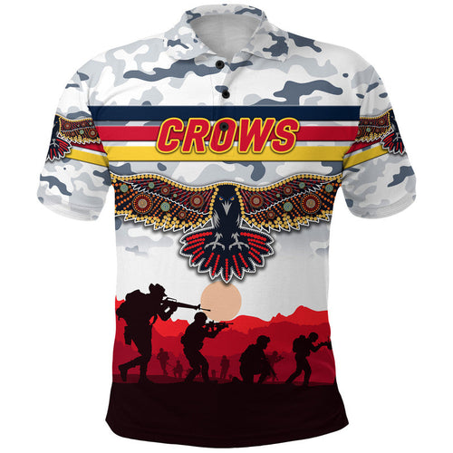 custom-personalised-adelaide-crows-anzac-polo-shirt-simple-style-white