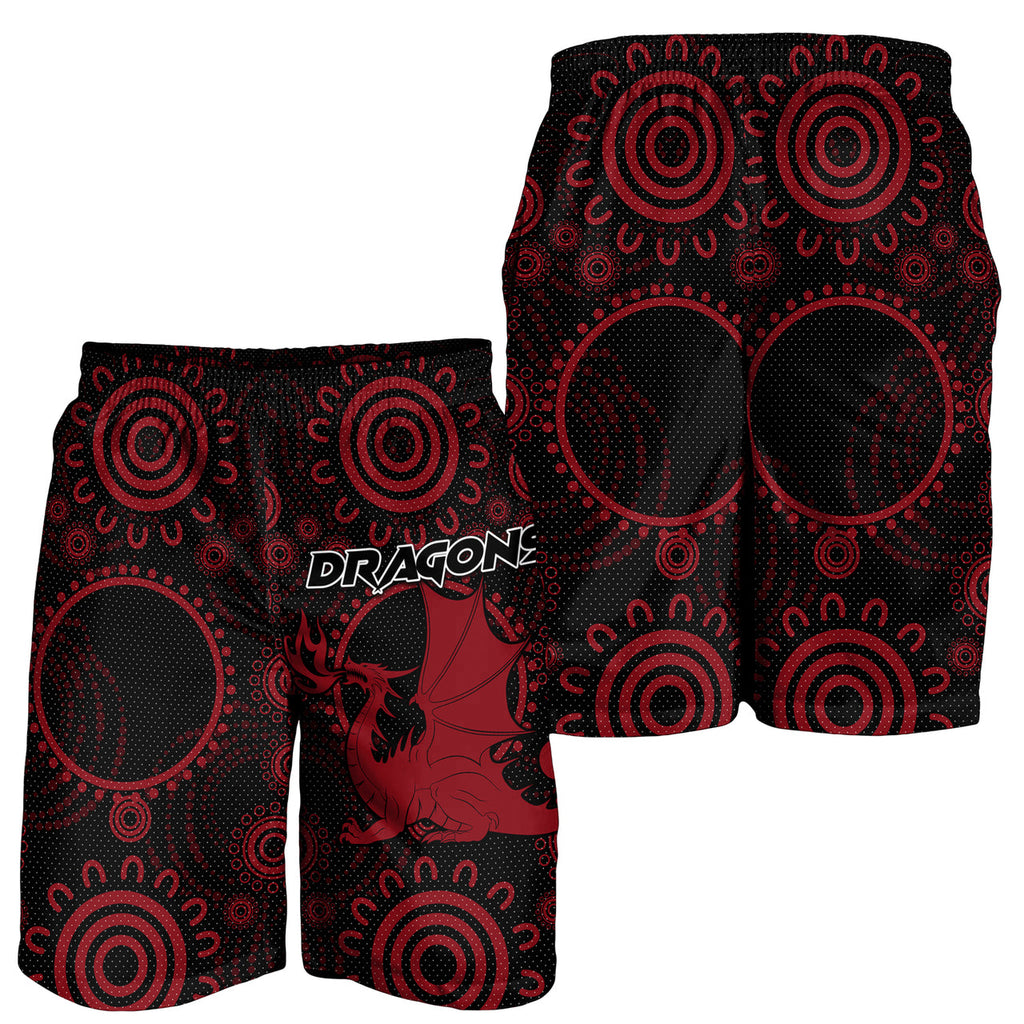 st-george-rugby-men-shorts-custom-indigenous-dragons-men-shorts