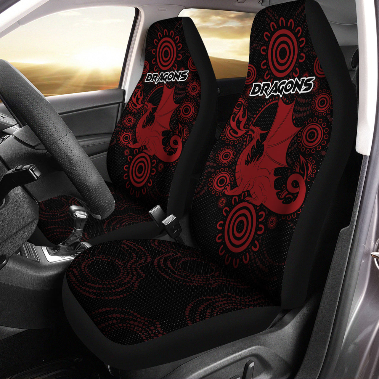st-george-rugby-car-seat-covers-custom-indigenous-dragons-car-seat-covers
