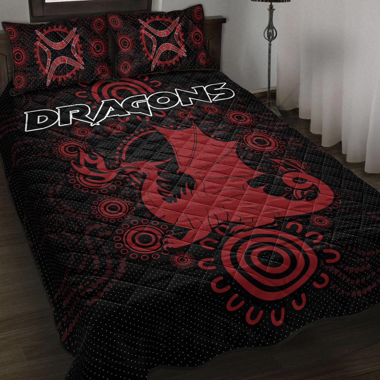 st-george-rugby-quilt-bed-set-custom-indigenous-dragons-quilt-bed-set