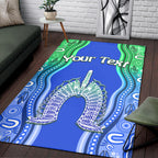 custom-personalised-torres-strait-islands-area-rug-the-dhari-mix-aboriginal-turtle-version-blue-02
