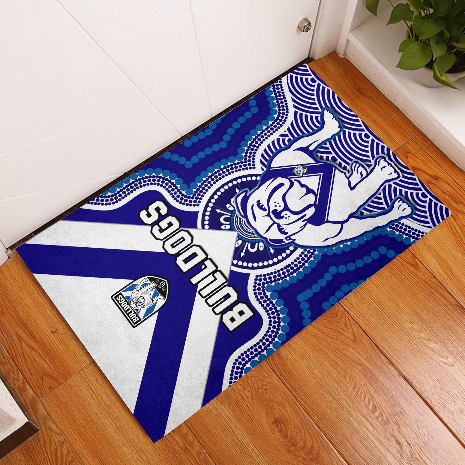 bulldogs-rugby-door-mat-canterbury-bankstown-1935-indigenous-artsy