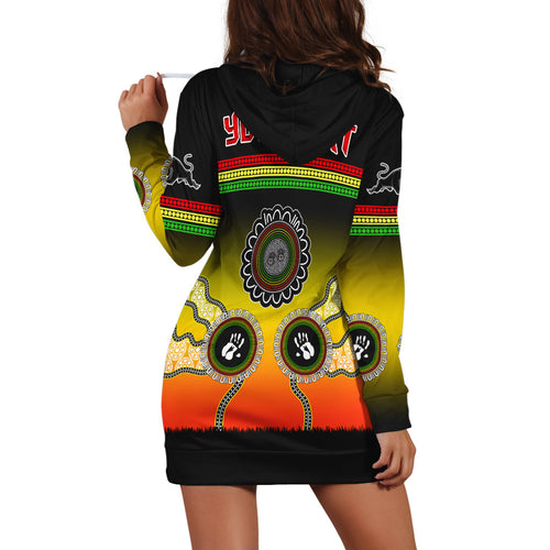 custom-personalised-panthers-hoodie-dress-go-the-mighty-penrith-aboriginal