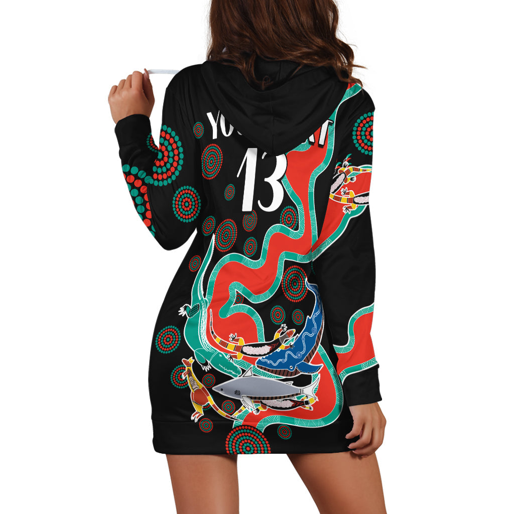 custom-text-and-number-rabbitohs-hoodie-dress-go-the-bunnies-aboriginal