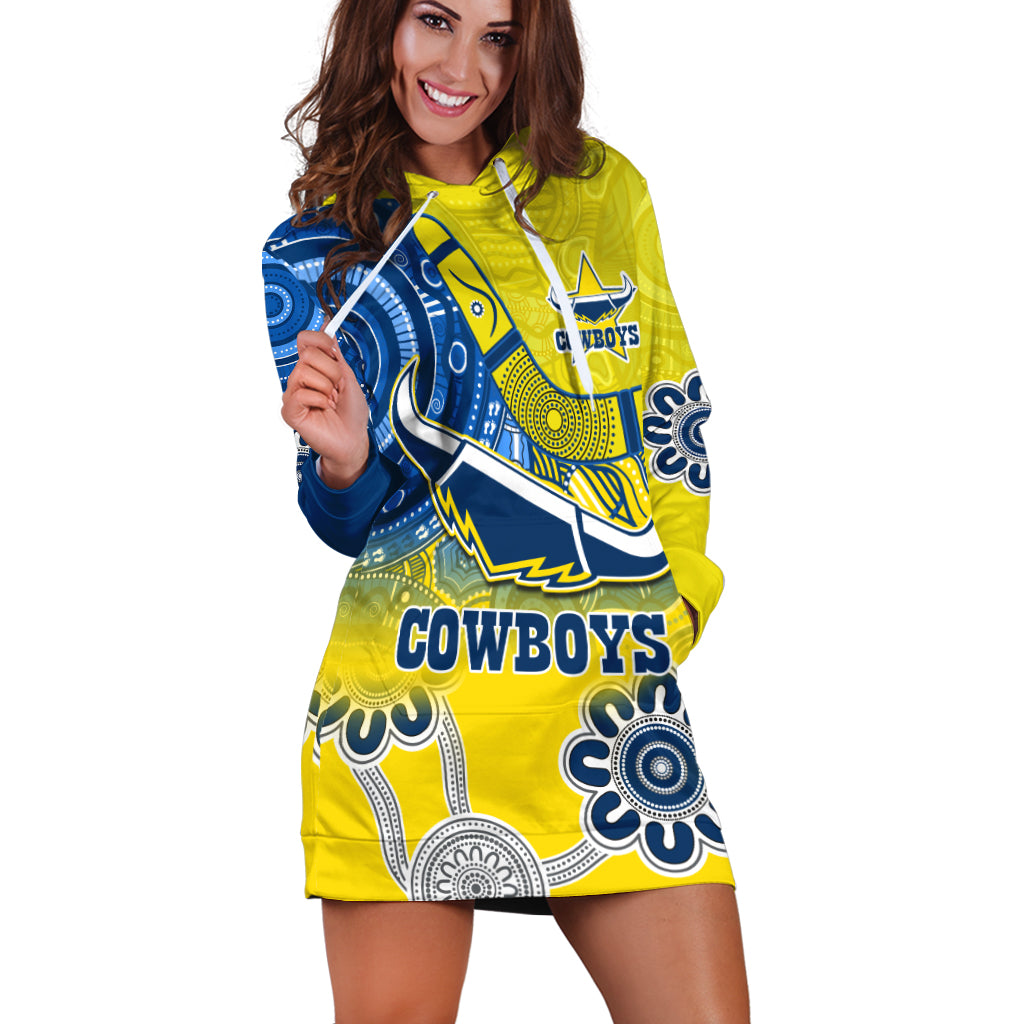 custom-personalised-cowboys-rugby-hoodie-dress-aboriginal-boomerang-go-premiers-north-queensland