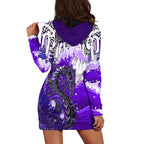 custom-personalised-manaia-maori-hoodie-dress-fern-aotearoa-purple-waves