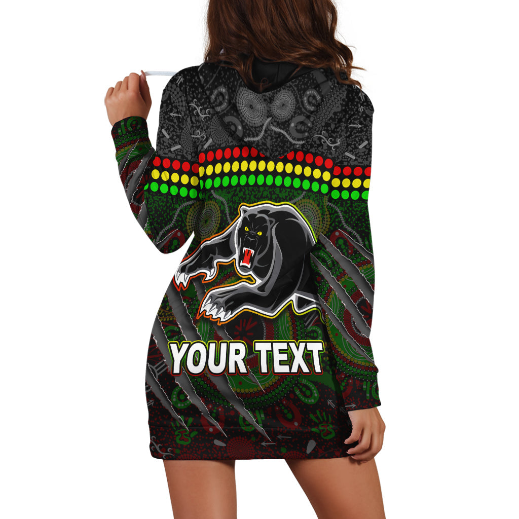 custom-personalised-panthers-hoodie-dress-premiers-2022-aboriginal