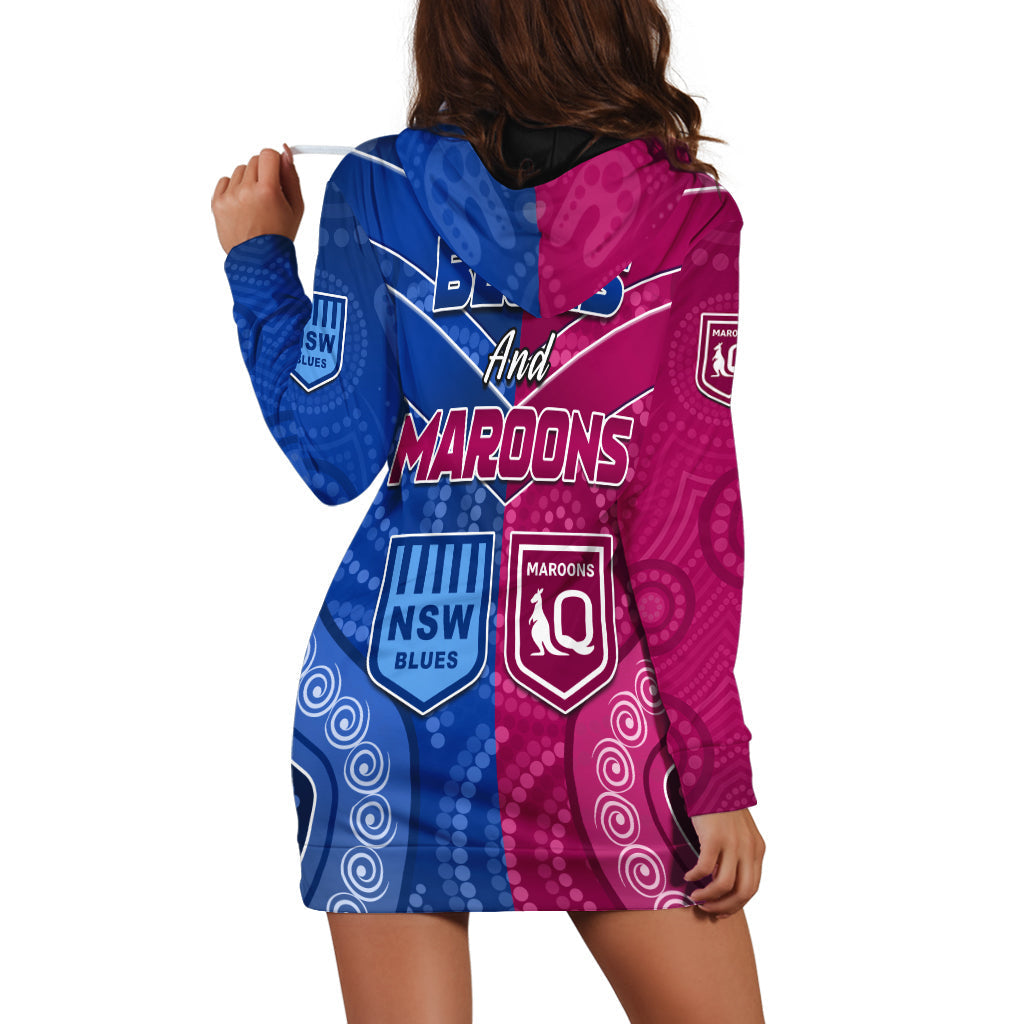 blues-and-maroons-rugby-hoodie-dress-origin-nsw-combine-queensland-aboriginal-australian-lt13
