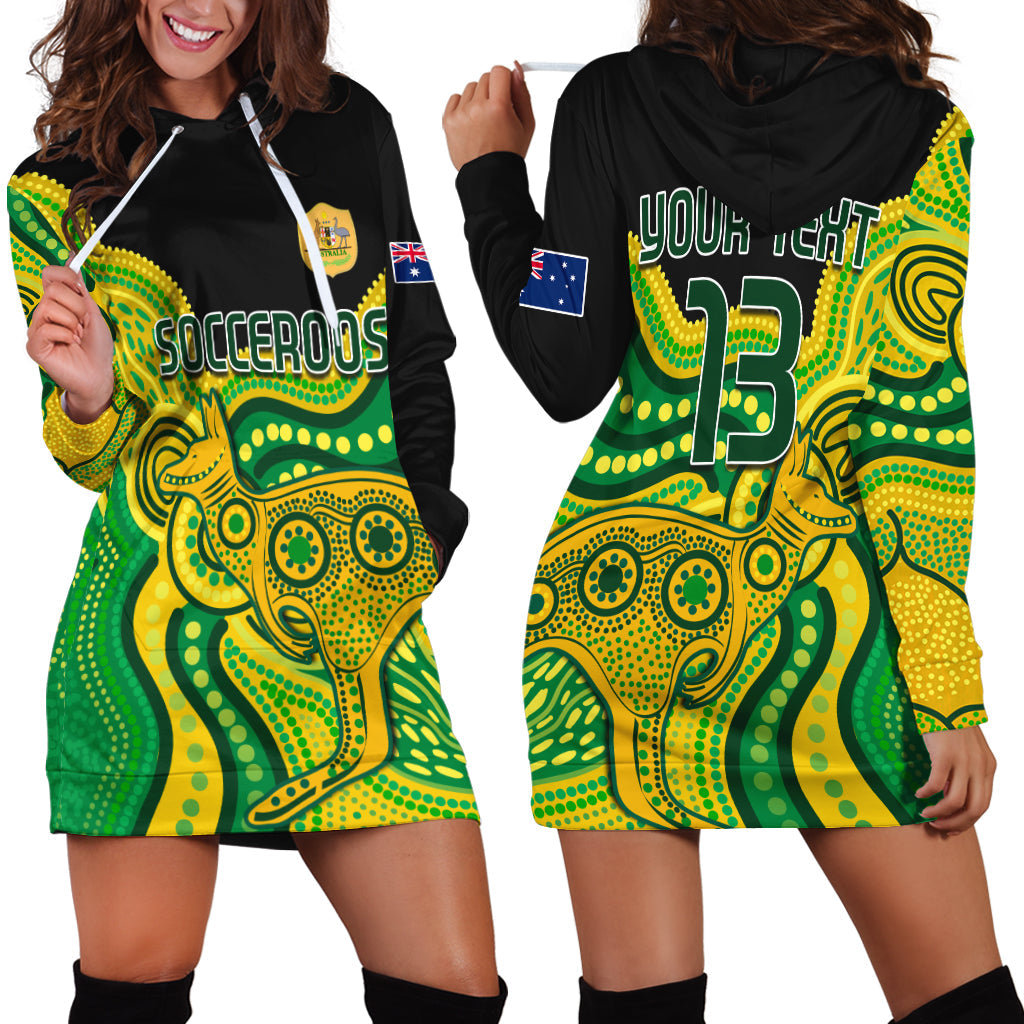 custom-text-and-number-australia-soccer-hoodie-dress-world-cup-football-2022-socceroos-we-are-champions