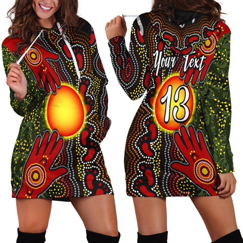 custom-text-and-number-aboriginal-dot-painting-hoodie-dress-go-to-touch-the-sun