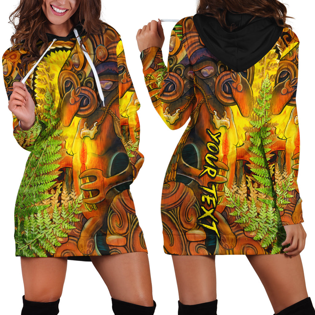 custom-personalised-hei-tiki-maori-hoodie-dress-fern-aotearoa-ta-moko-sun