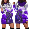 custom-personalised-manaia-maori-hoodie-dress-fern-aotearoa-purple-waves