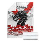 dragons-anzac-2022-premium-blanket-we-will-remember-them