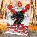 dragons-anzac-2022-premium-blanket-we-will-remember-them