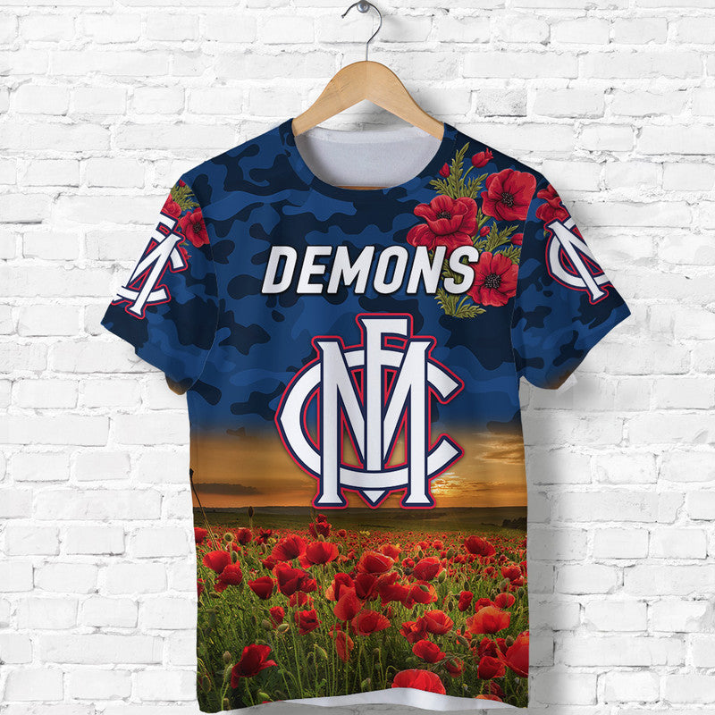 custom-personalised-melbourne-demons-anzac-t-shirt-poppy-vibes
