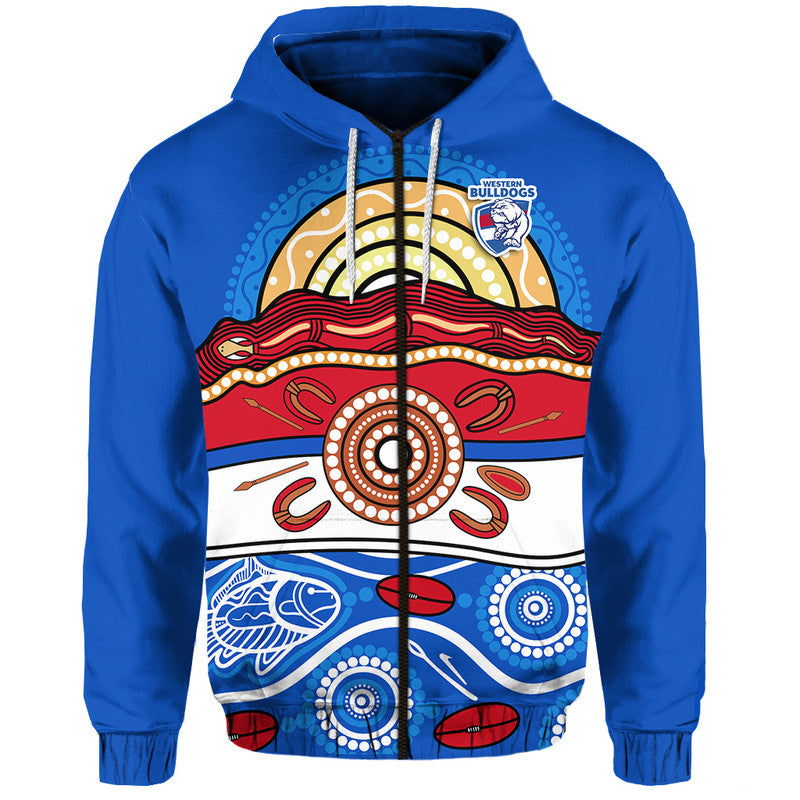 western-bulldogs-aboriginal-football-zip-up-and-pullover-hoodie-simple-style