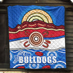western-bulldogs-aboriginal-football-premium-quilt-simple-style