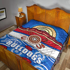western-bulldogs-aboriginal-football-premium-quilt-simple-style