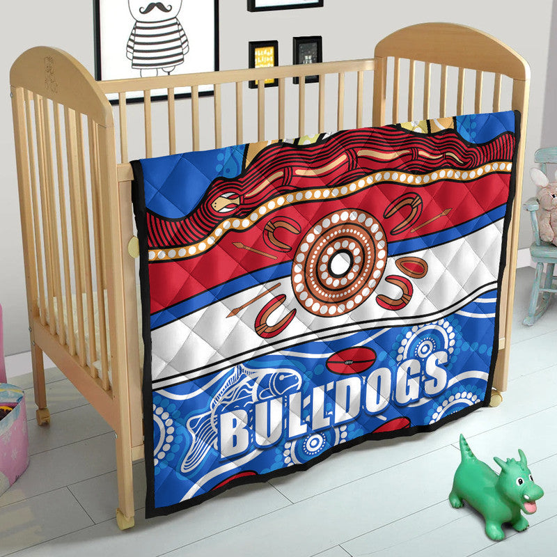 western-bulldogs-aboriginal-football-premium-quilt-simple-style