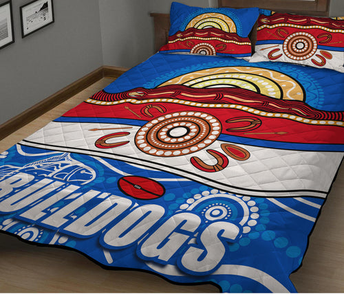 western-bulldogs-aboriginal-football-quilt-bed-set-simple-style