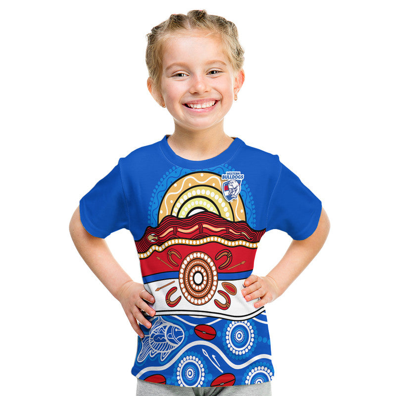 western-bulldogs-aboriginal-football-t-shirt-simple-style