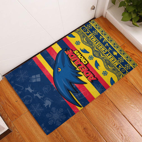 adelaide-crows-unique-winter-season-door-mat-adelaide-merry-christmas-no2