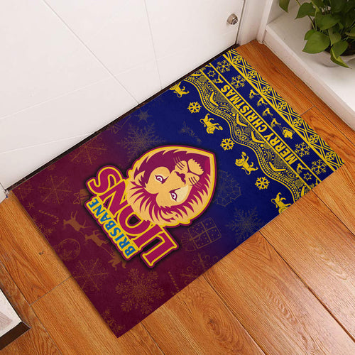 brisbane-unique-lions-winter-season-door-mat-lions-merry-christmas-no2