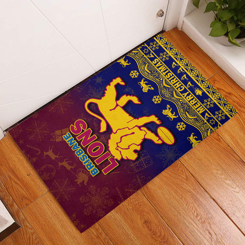 brisbane-unique-lions-winter-season-door-mat-lions-merry-christmas-no1